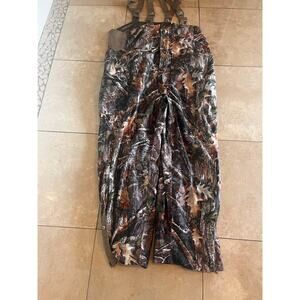 Red Head Camo Bib Overalls Men 2XL Utility Outdoor Hunting Fishing Western Work